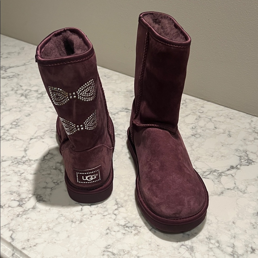UGG Women's Plum Suede Winter Boots